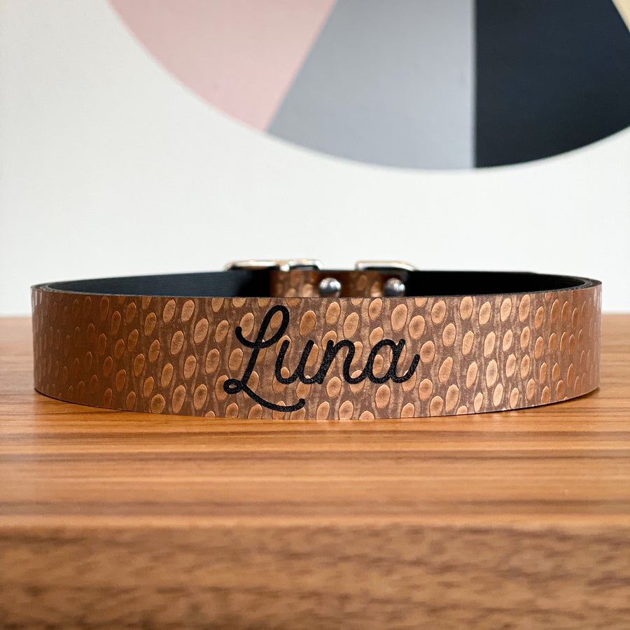 Copper Dog Collar